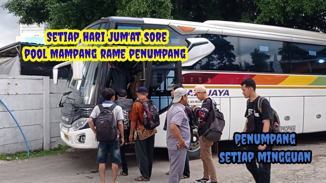 Jangan heran!! Agen bis sinar jaya mampang setiap Jum'at sore rame penumpang 