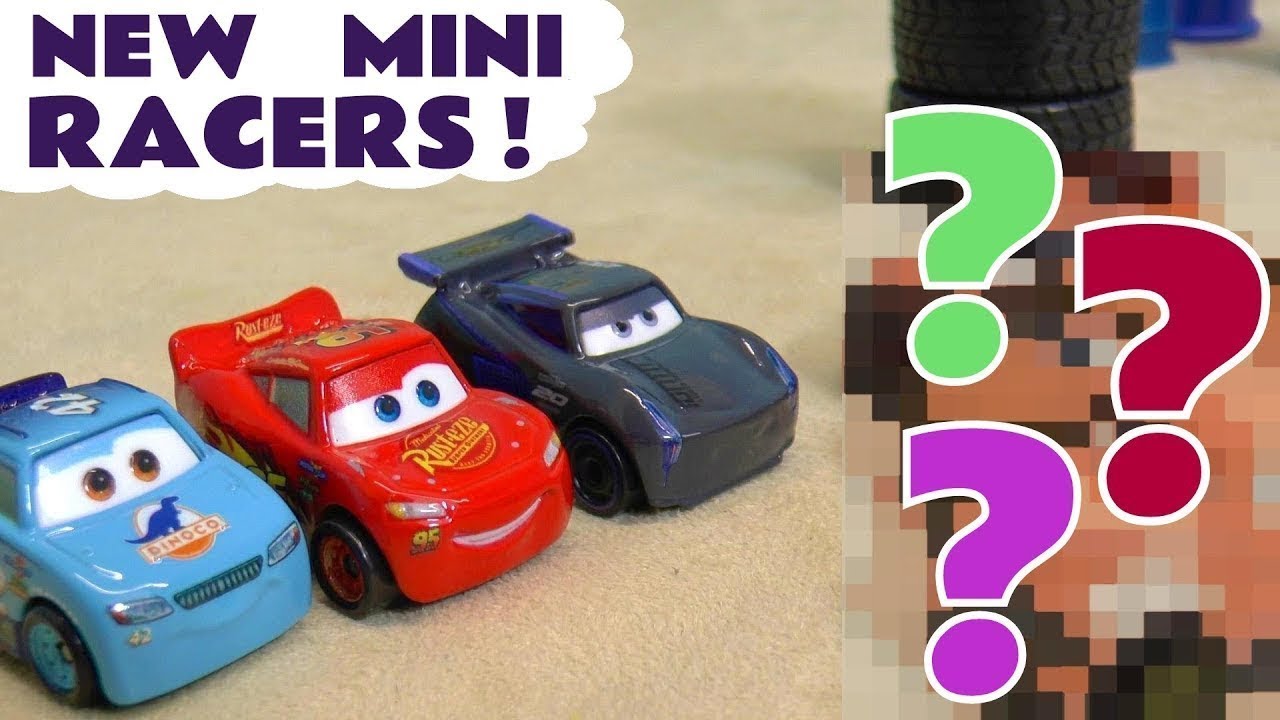 Mini Cars with McQueen playing Hide and Seek Story