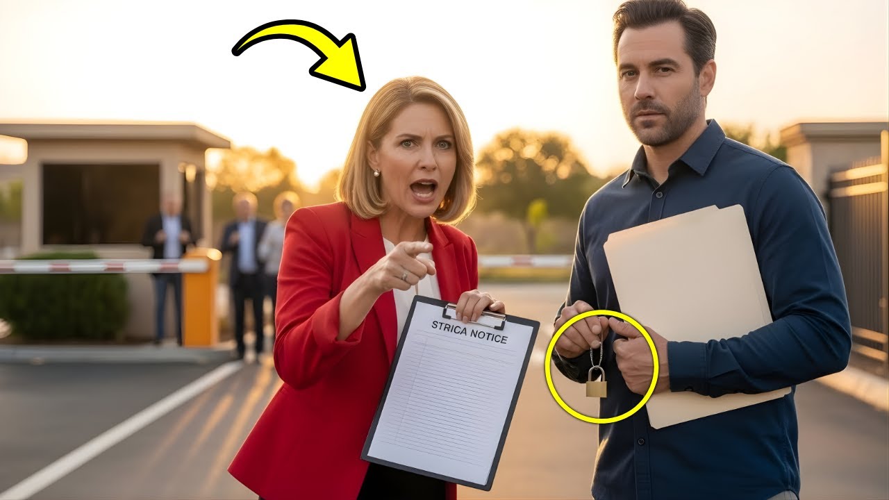 HOA Padlocked The Sidewalk Gate Escrow File &mdash; Fictional: Recorded Call Caught Them