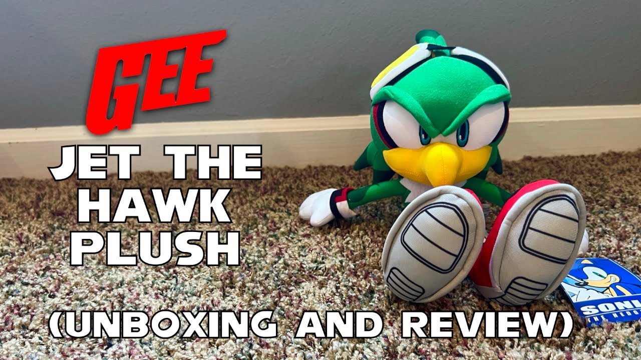 GE Jet the Hawk Plush! (Unboxing and Review)