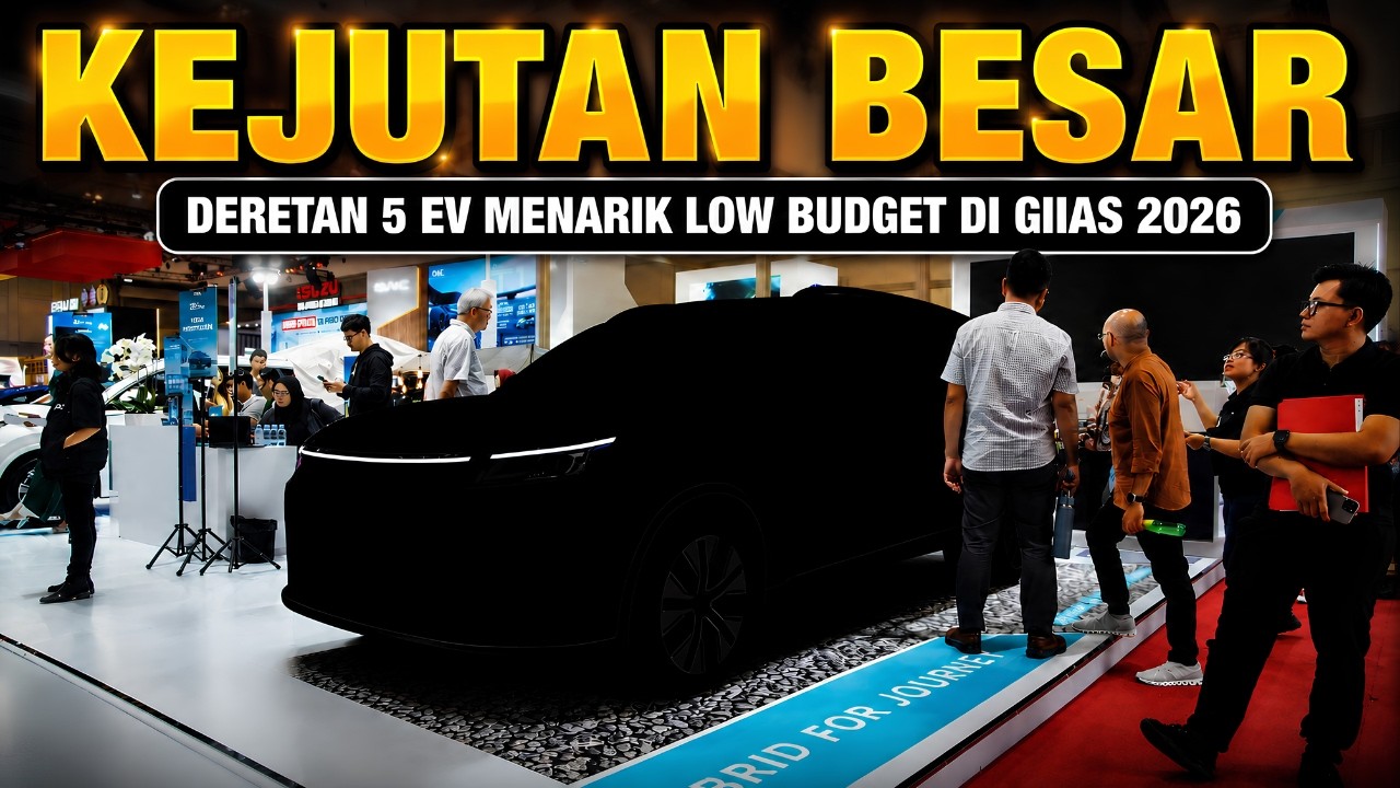 BOCOR ‼️MOBIL EV 100 SAMPAI 200 JUTAAN YANG JADI SOROTAN NETIZEN DI GIIAS 2026