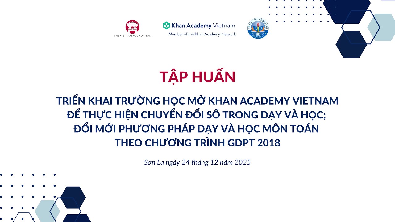 Tập huấn Trường học mở KAV tại Sơn La năm học 2025 - 2026