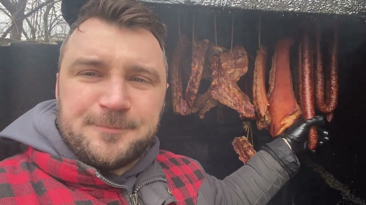 Холодне традиційне закарпатське копчення 🔥