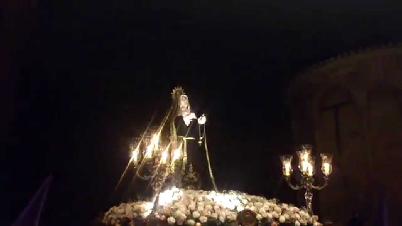 Semana Santa Zamora 2014/Vera Cruz - Entrada de La Dolorosa en el Museo
