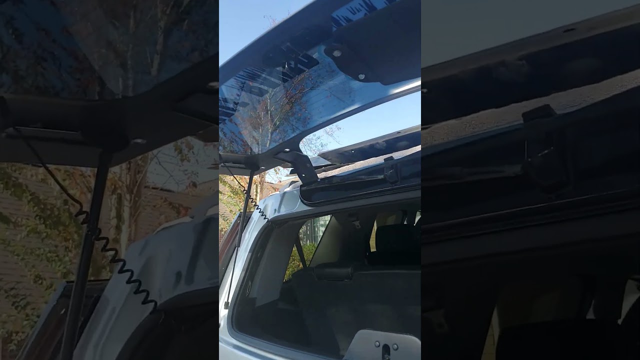 #2016 gmc yukon slt 4x4 #Dorman 3rd brake light install #Hail storm ruined my old one #How too