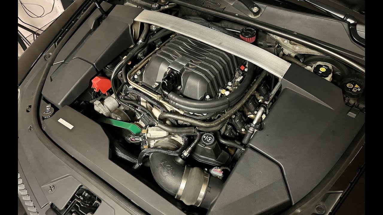 CTS-V TORN DOWN FOR LS9 CAM / ATI 9.6 LOWER / Stainless Works 2