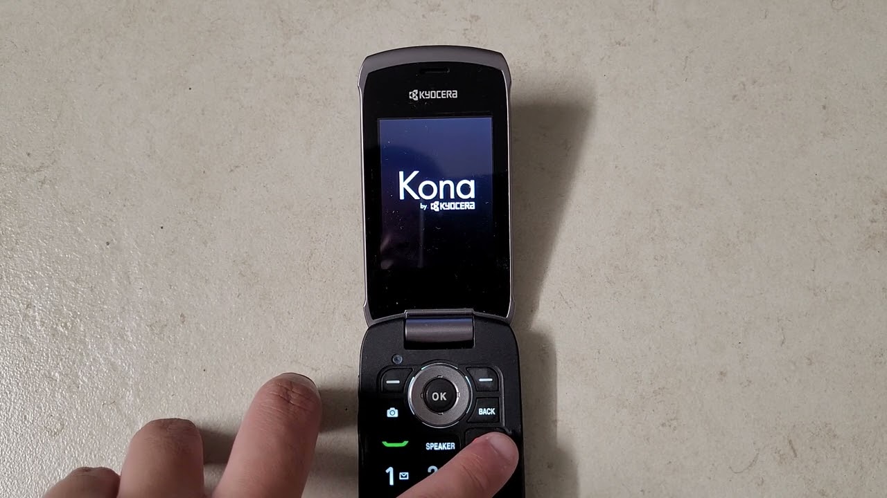 Kyocera Kona S2150 (Cricket) - Startup/Shutdown