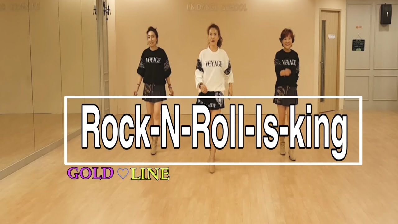 Rock-N-Roll-Is-king Line Dance(Improver)
Marja Urgert & Jan Van Tiggelen (August 2018)