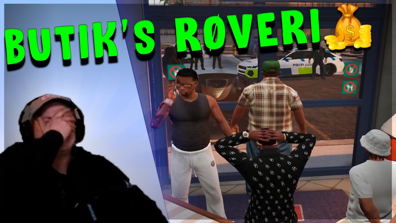 💰KIDNAPPER BANDEMEDLEMMER OG R&Oslash;VER BUTIK!!💰 | DanishRP