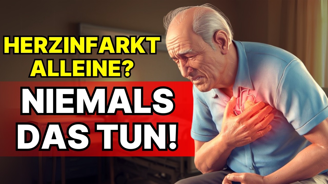 Wie man einen Herzinfarkt ÜBERLEBT, wenn NIEMAND in der Nähe ist, um zu helfen