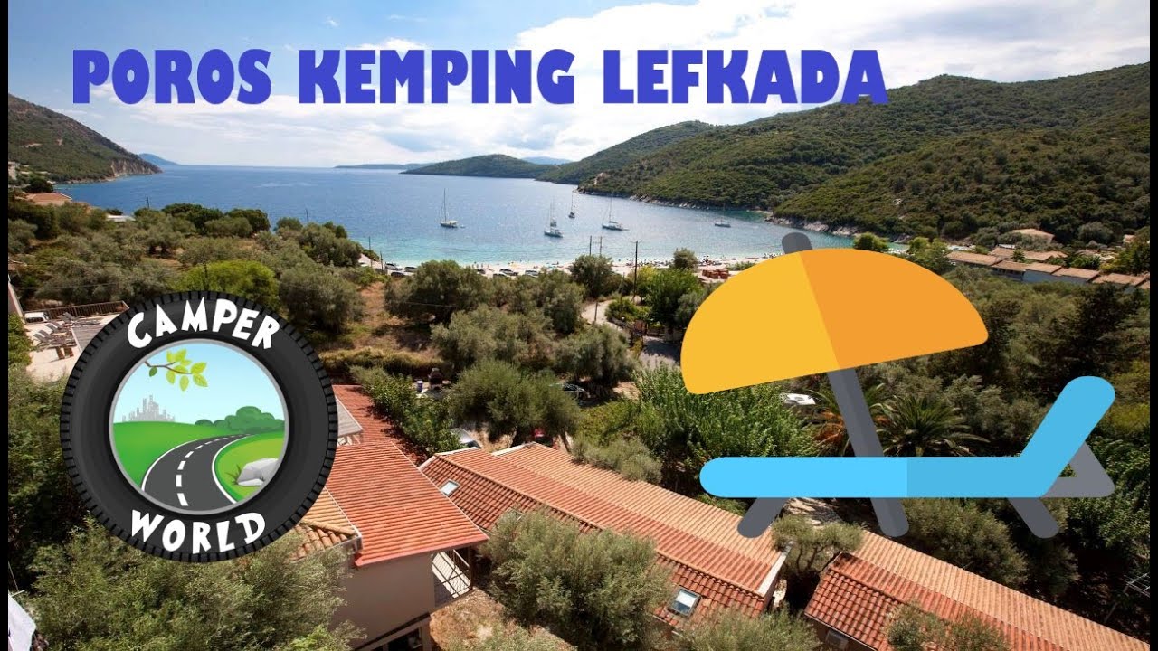 Camper World. Lakóautóval Görögországban. Lefkada #7. Poros Kemping, Lefkada.