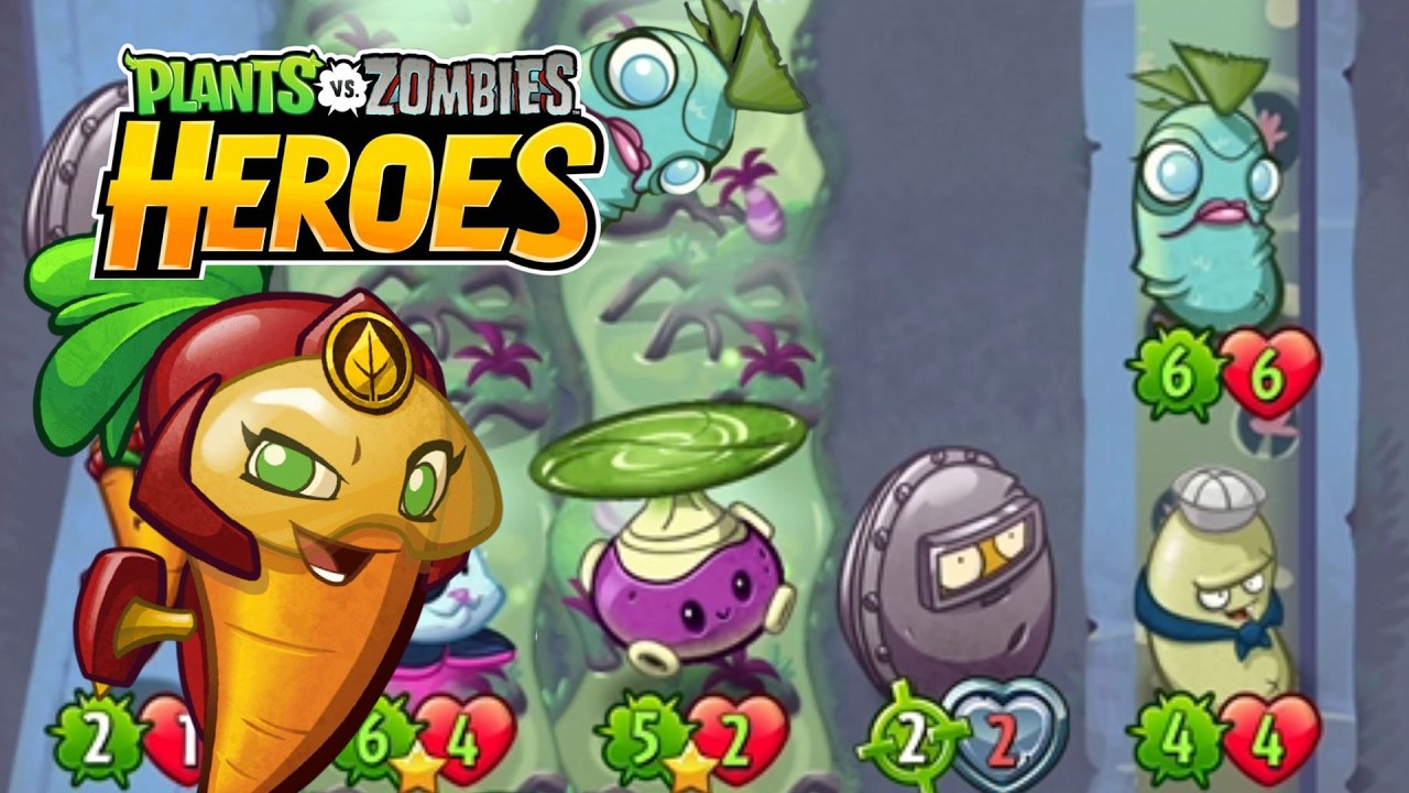 LOS ANFIBIOS SACAN EL MÁXIMO POTENCIAL DE BETAZANAHORINA |  Plants vs. Zombies: Heroes
