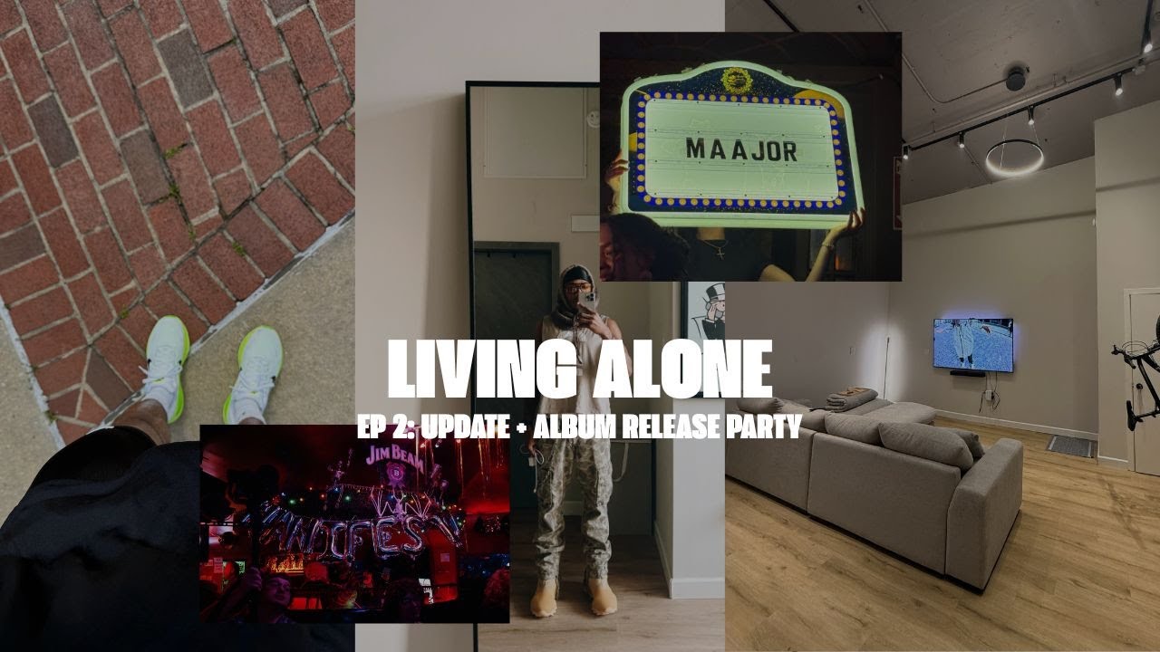 LIVING ALONE IN PHILLY: APARTMENT UPDATE + ALBUM RELESE PARTY + LETS  GO FOR A RUN