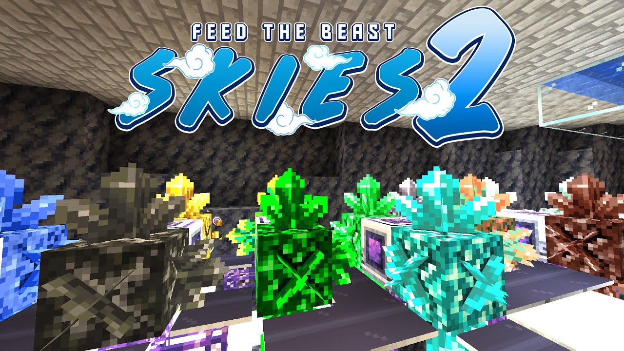 FTB Skies 2 -  Kristallproduktion im externen ME