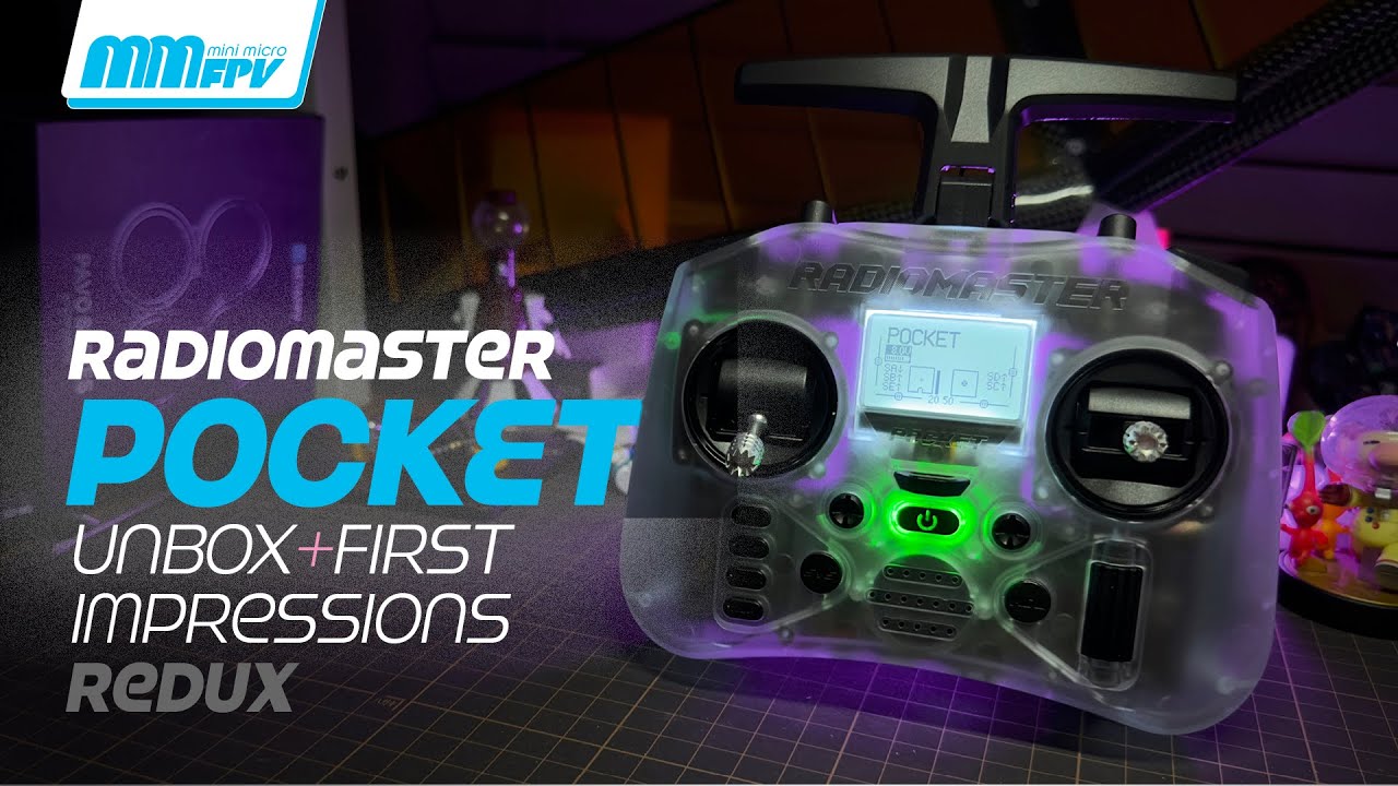 RadioMaster Pocket Unbox + First Impressions