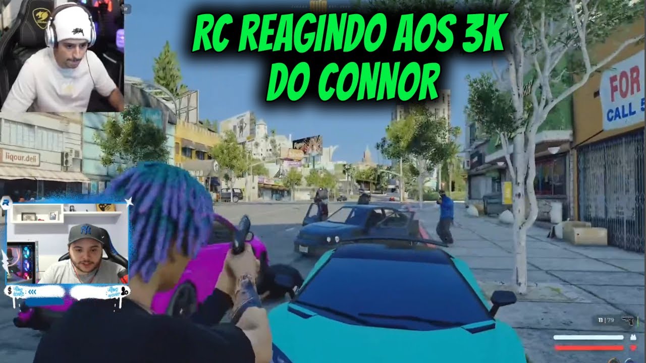 RC REAGINDO AOS 3K  DO CONNOR