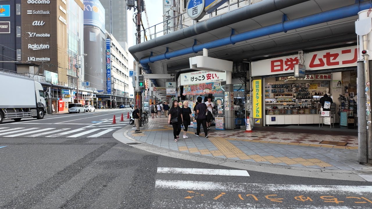 大阪 なんばから日本橋の電気街周辺を歩き撮り(2025年9月)