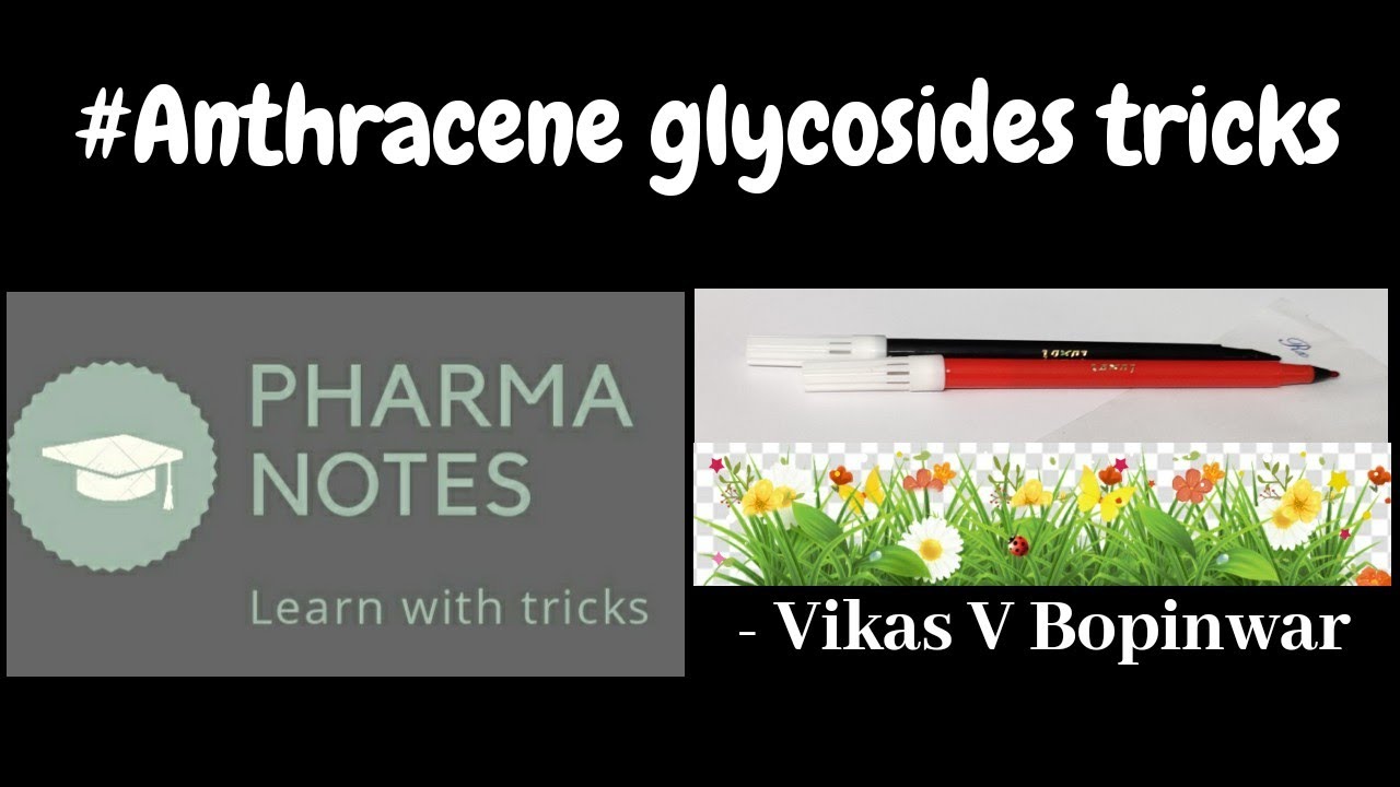 ANTHRACENE GLYCOSIDES WITH TRICKS | RRB PHARMACIST EXAM | GPAT | ESIC | PART-52