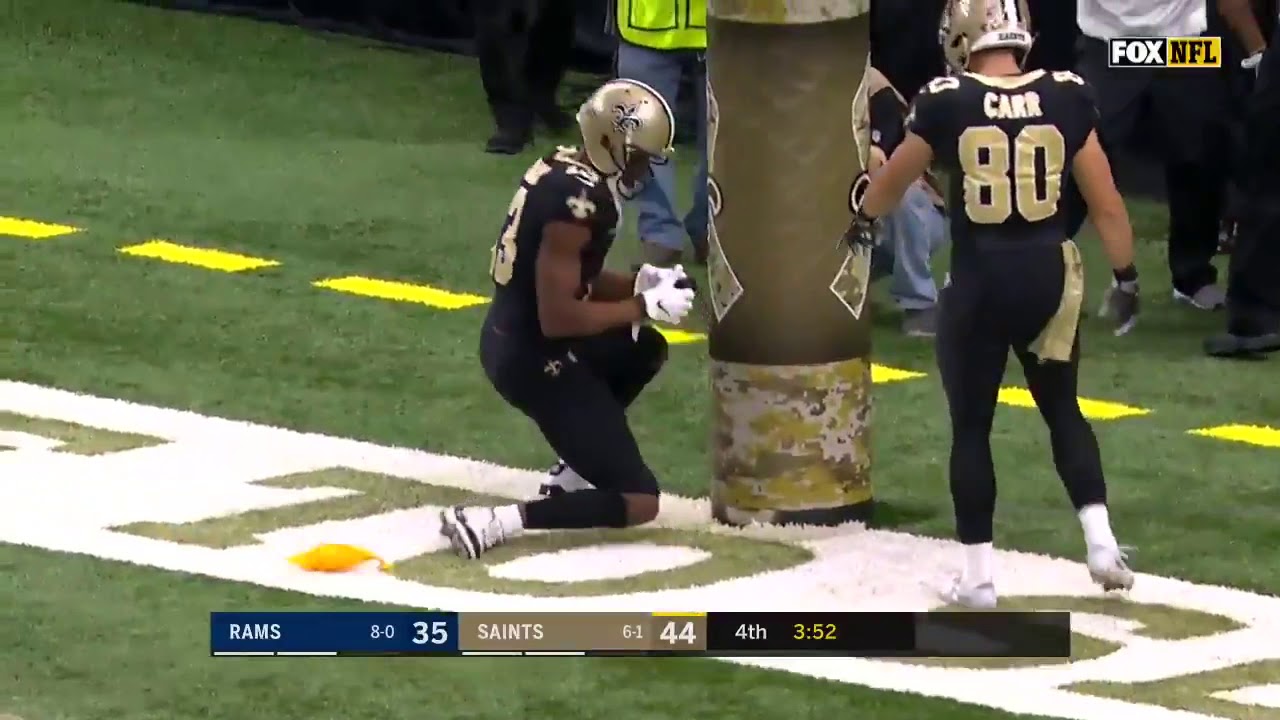 Michael Thomas broke out the Joe Horn-inspired TD celebration 📞😂