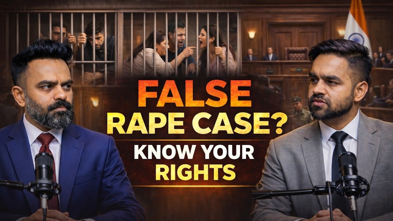What To Do If a False Rape Case Is Filed Against You? | Indian Law Explained
