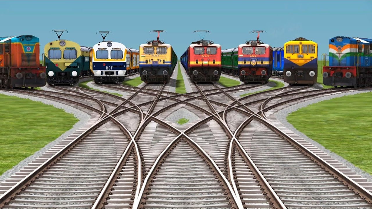 Railfaning Train-s Railroad Simulator ♐ Tracks || 3d Upcoming Update Train Sim Express