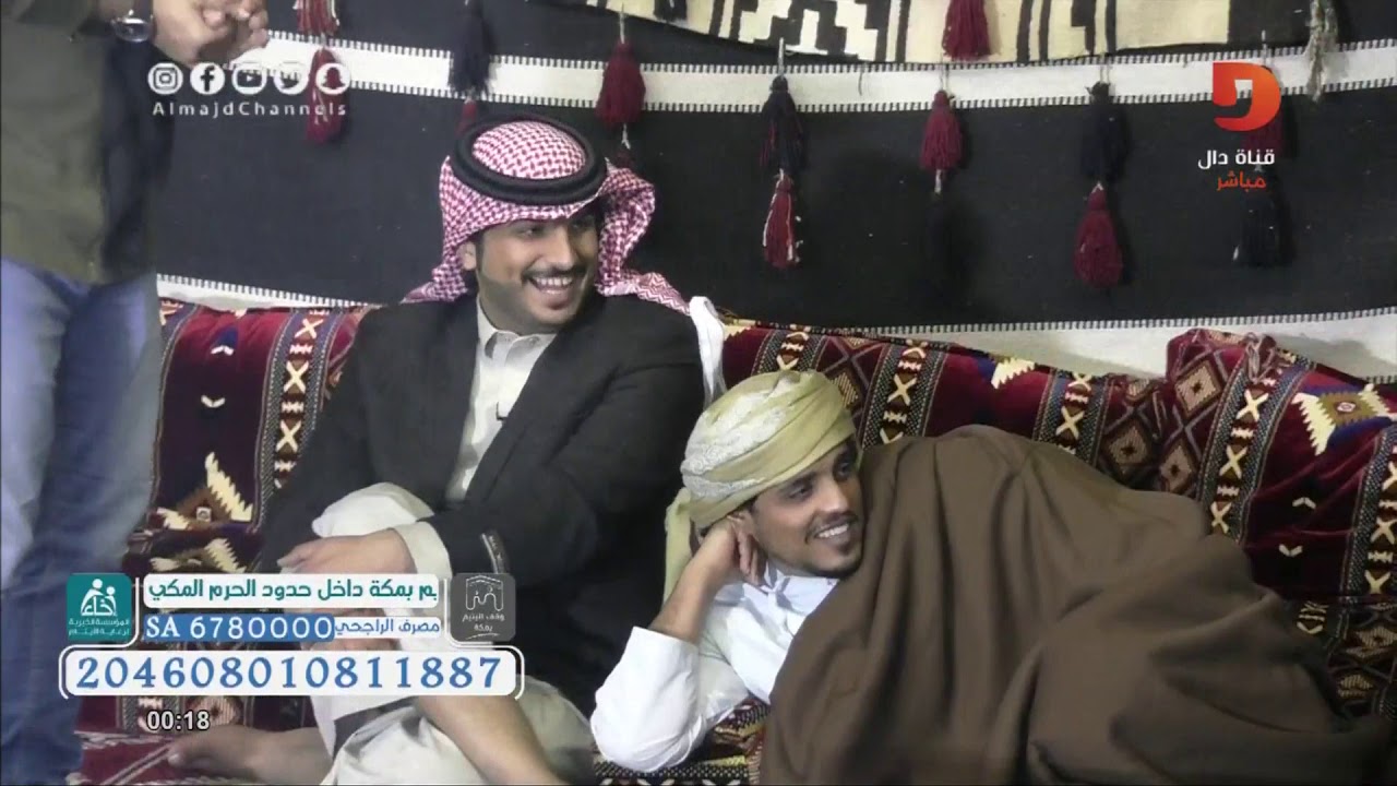 نمر الكثيري شايل هم السمنة بالبرنامج | #همثون22