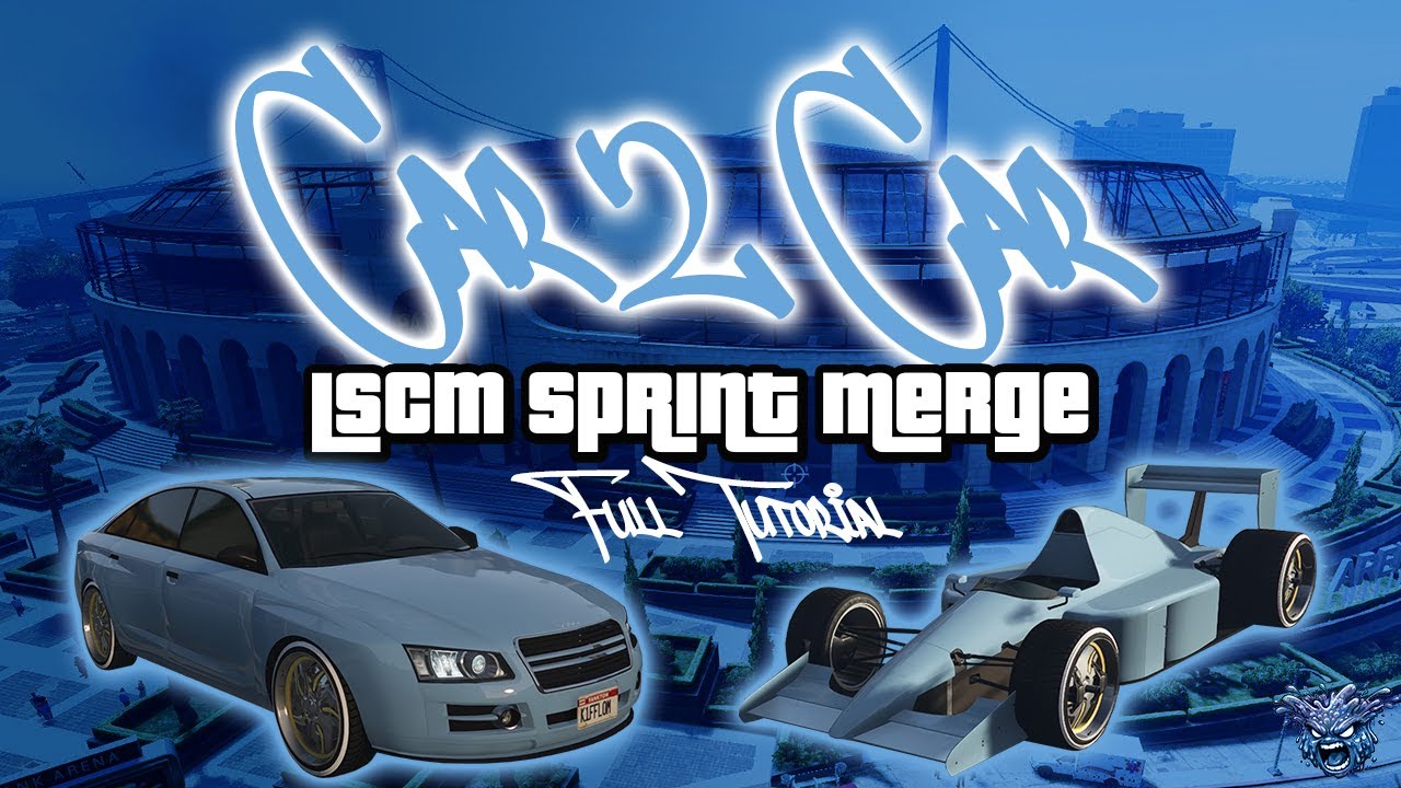 Working* Car 2 Car Sprint Merge in GTA5 Online