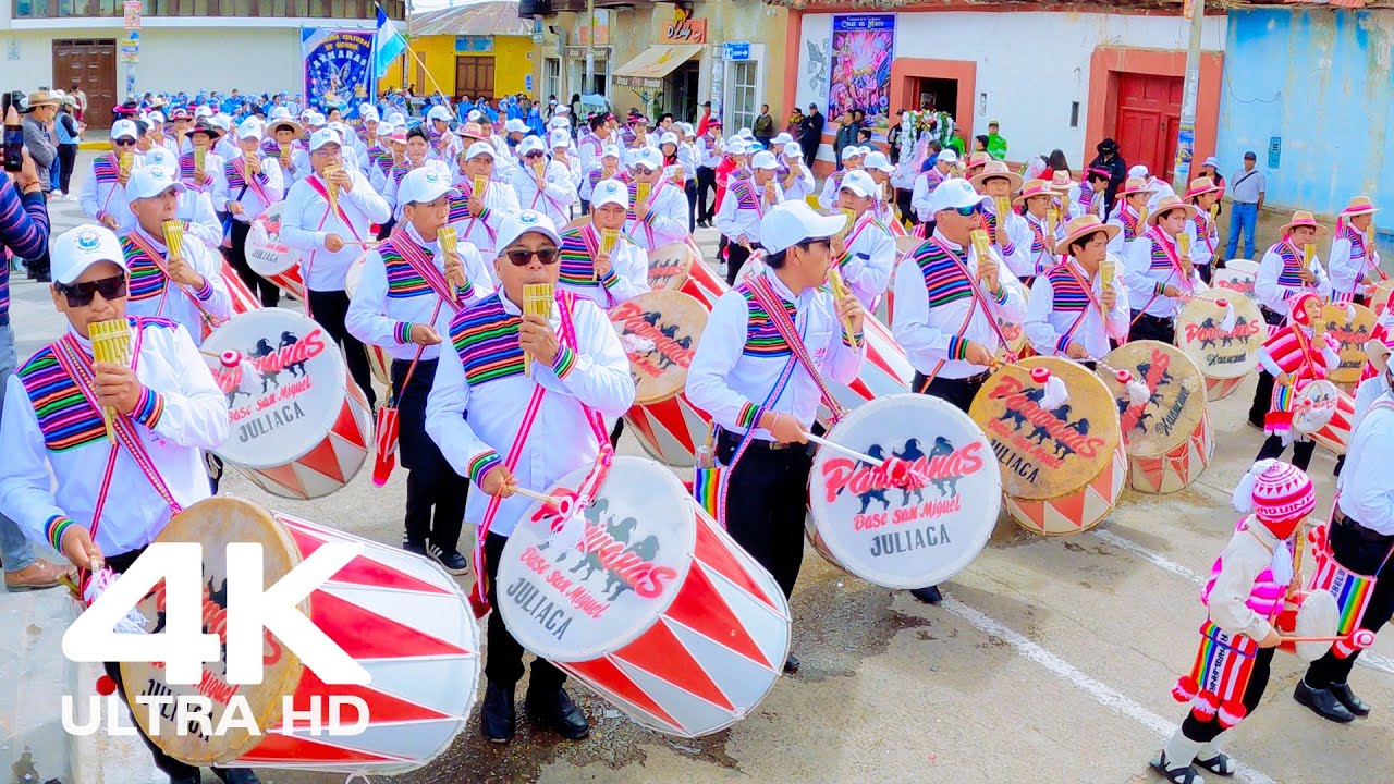 Sikuris PROYECTO PARIWANAS de Huancané | Fiesta de las Cruces - Huancané 2024 | Video en 4K Ultra HD