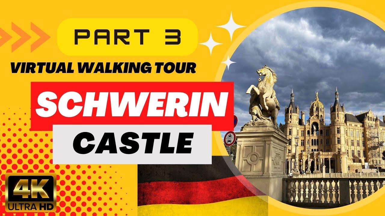 Exploring the Majestic Schwerin Castle and its Stunning Surroundings on Foot - Part 3