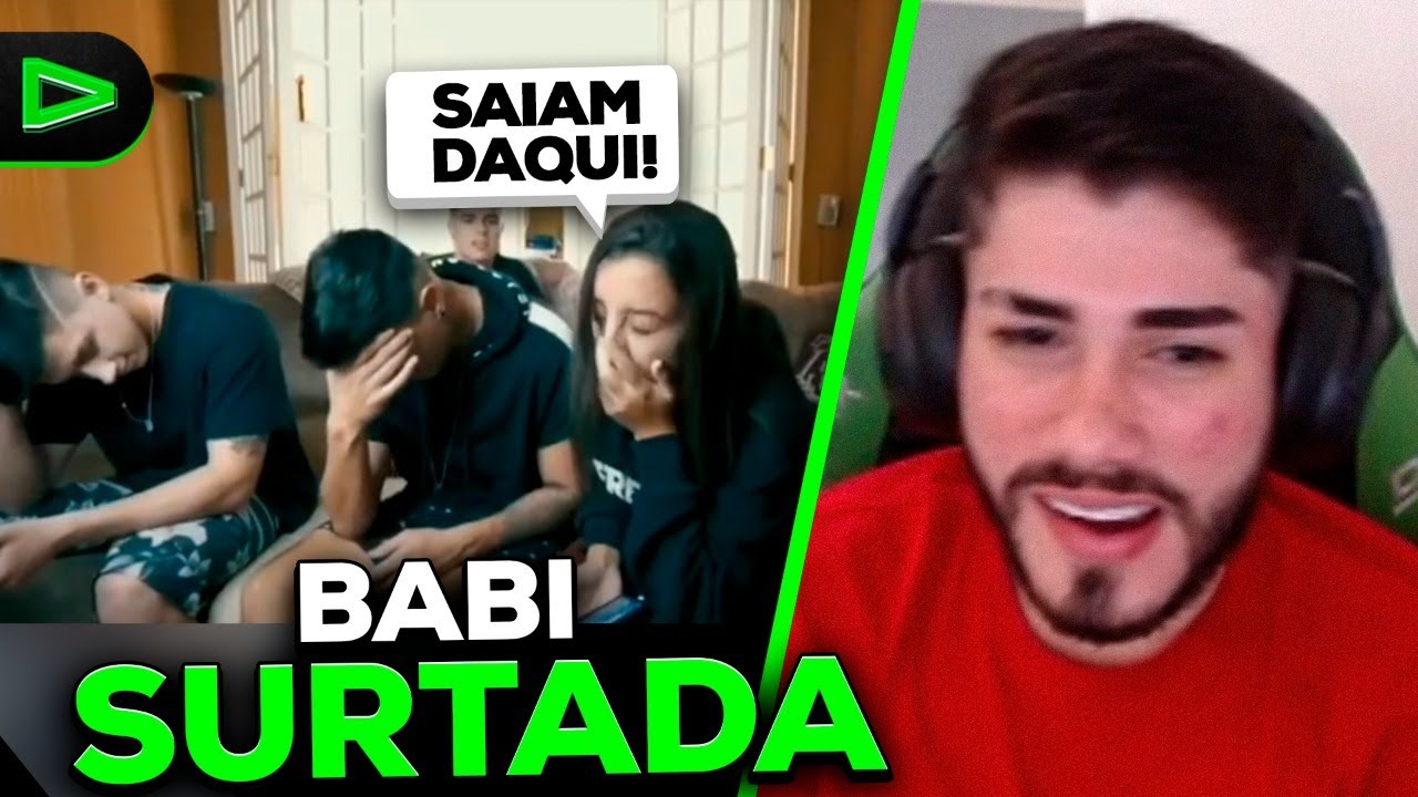 LOUD BRABOX REAGINDO AOS SURTOS DA BABI!