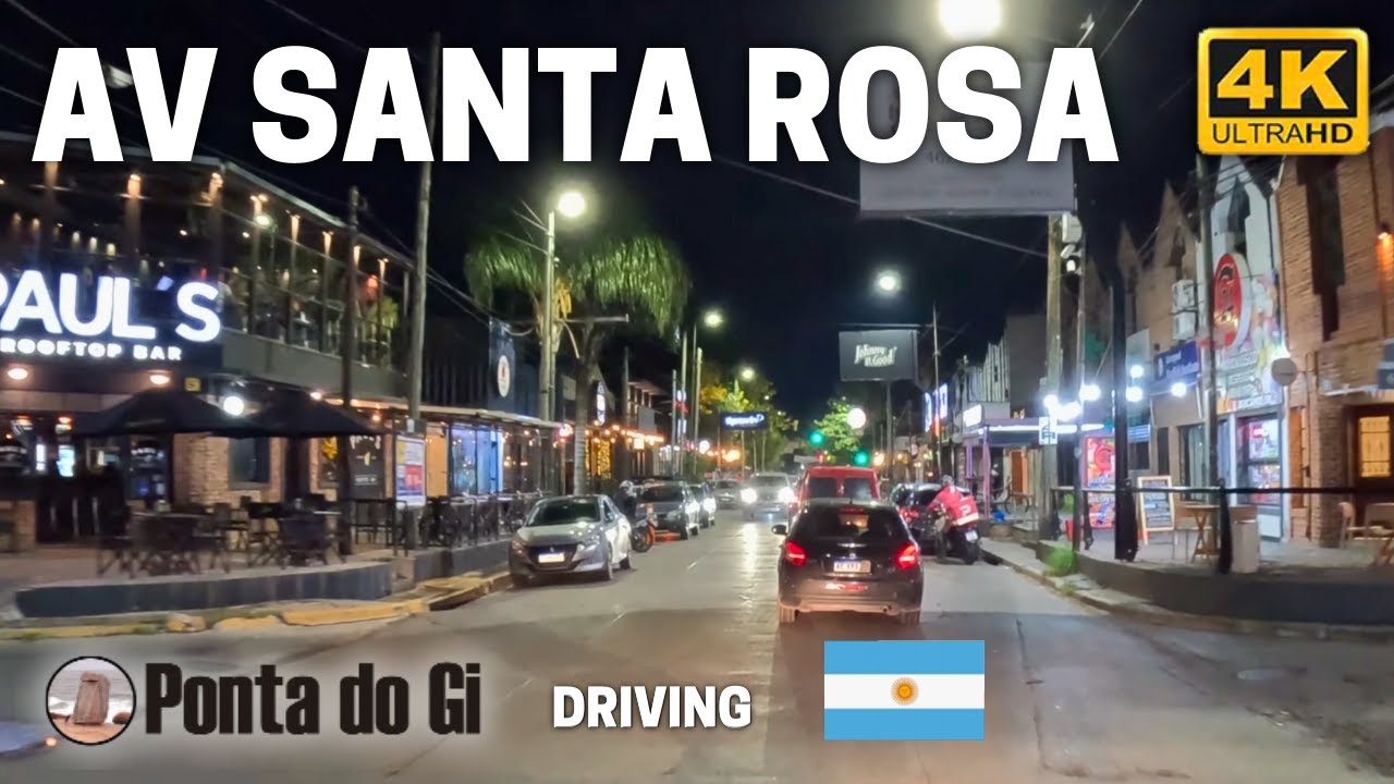 LA AVENIDA SANTA ROSA en la CIUDAD de CASTELAR #driving TOUR 4k 2025 - Partido de Morón - ARGENTINA