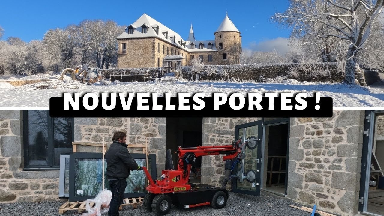 Ep 54. Presque hors d'air au rez-de-chaussée - Transformation d'un château abandonné