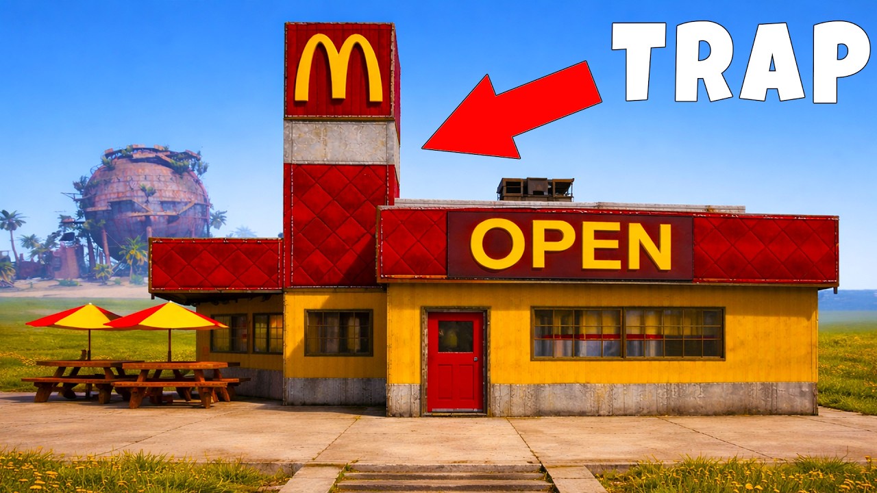 I Built A McDonalds Trap Base In Rust