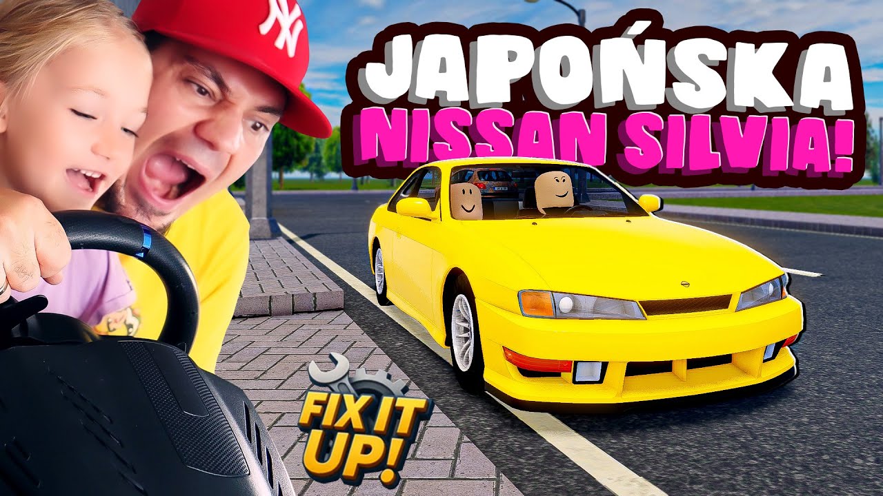 🚘 DRIFTUJEMY SAMOCHODEM Z FILMU SZYBCY I WŚCIEKLI *Nissan Silvia* *mega zarobek* | Roblox Fix It Up