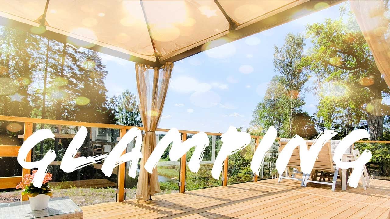 Glamping - Tälta med barn tips! VLOGG