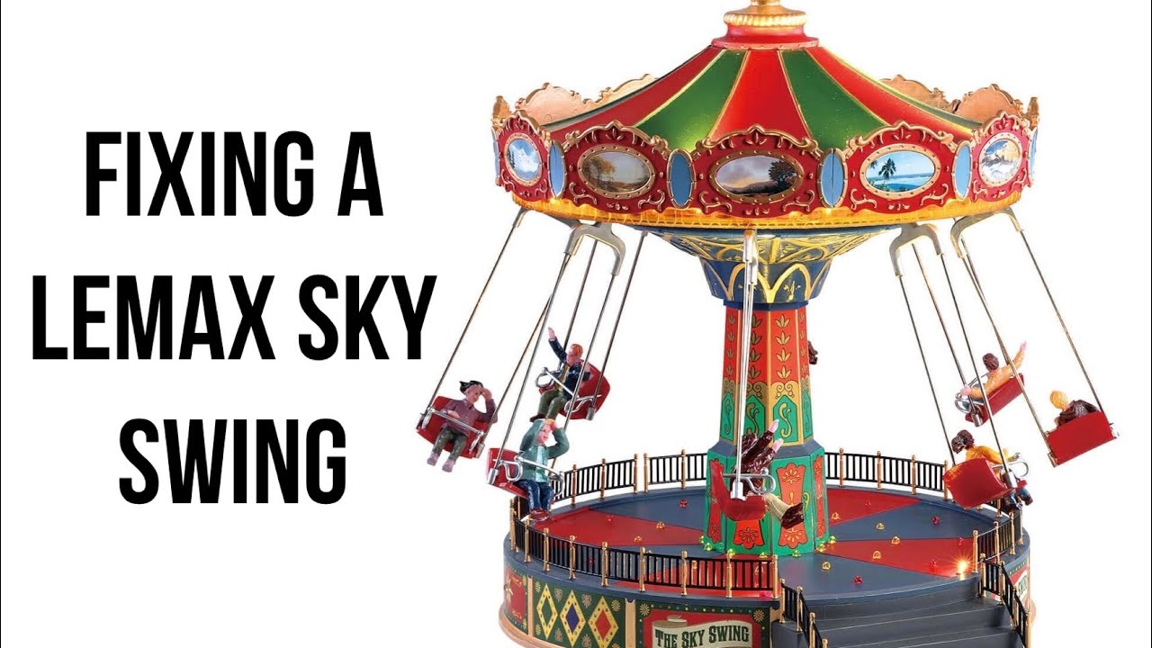 Lemax Sky Swing motor replacement | Fixing a non-working Lemax Sky Swing
