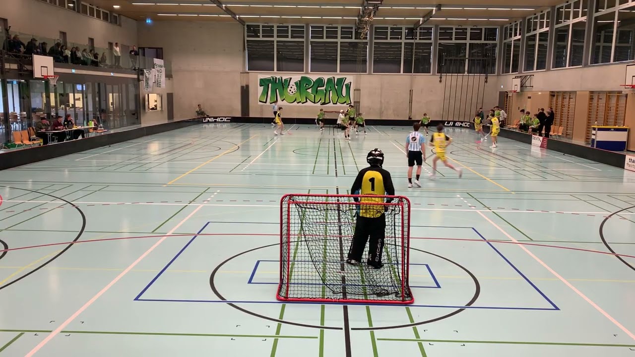 Drittel.1, Jona-Uznach Flames u16A VS. Thurgau Unihockey Erlen u16A, 14.02.2026