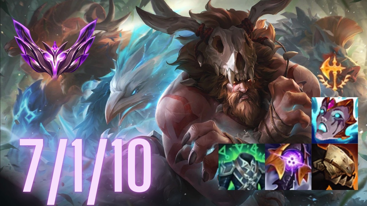 Udyr vs Diana - Obliterate bot lane :)