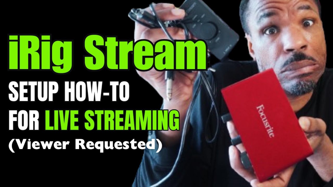 How To ACTUALLY Setup The iRIG Stream for Live Performances #irigstream #mattymccaskill #howto