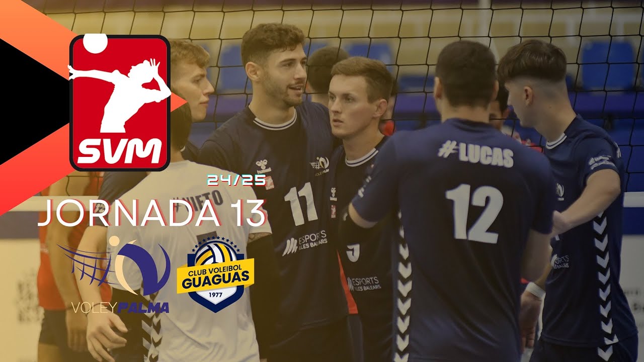 J13 - #SVMVB2425 - Club Vóley Palma - CV Guaguas