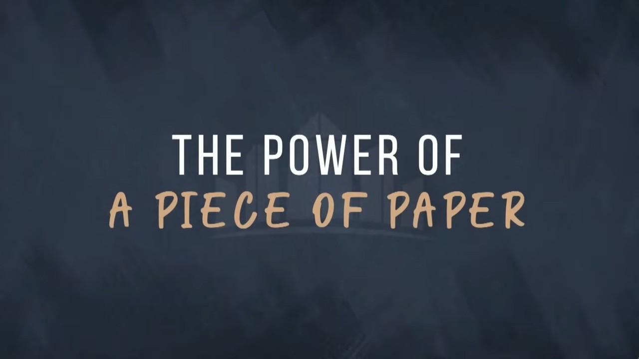 The Power Of A Piece Of Paper | Pastor Jeff Redlin | WED PM 1.28.26