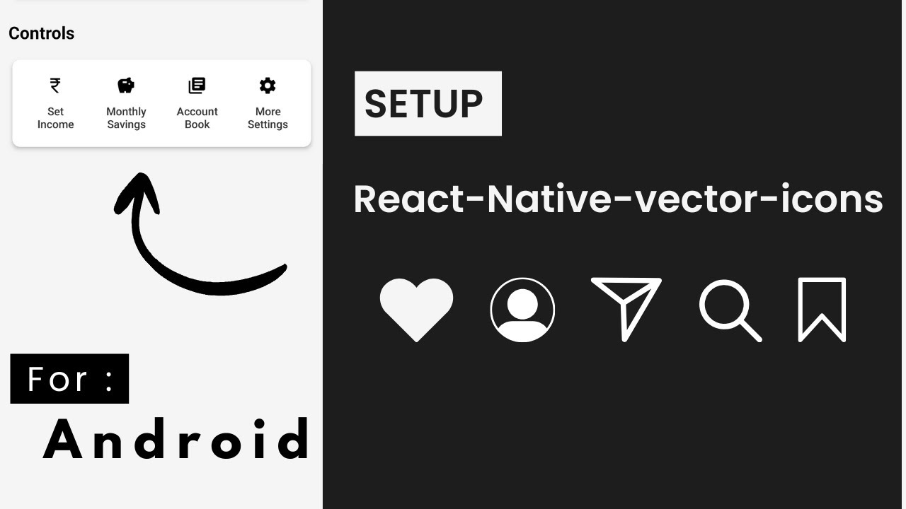 Настройка векторных иконок React Native для Android 2025 | Пошаговое руководство #reactnativetuto...