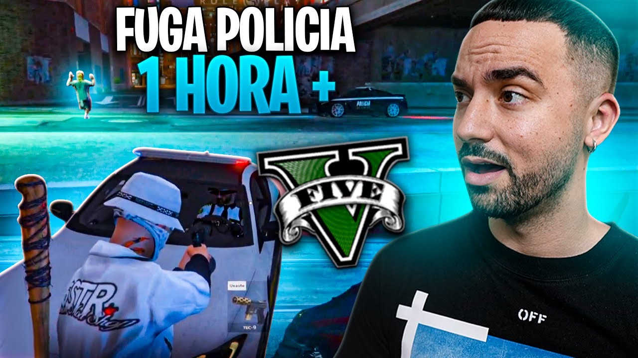 FUGIMOS À POLICIA DURANTE + DE 1 HORA !
