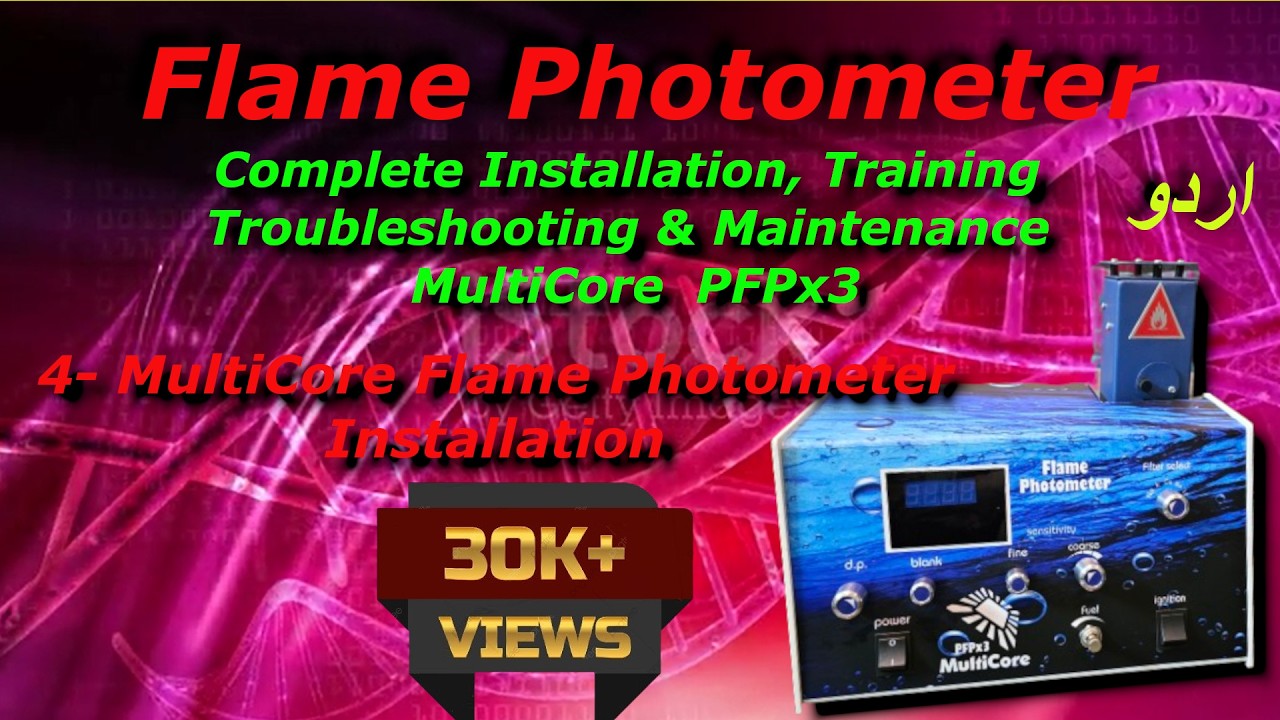 Flame Photometer | Flame Photometer Installation | How to operate Flame Photometer