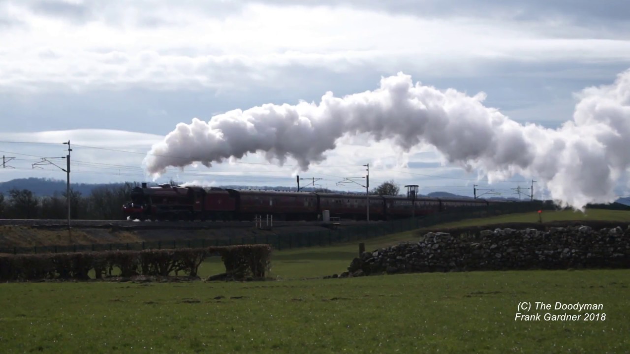 45699 Galatea with the Winter Cumbrian Mountain Express - 10/3/2018