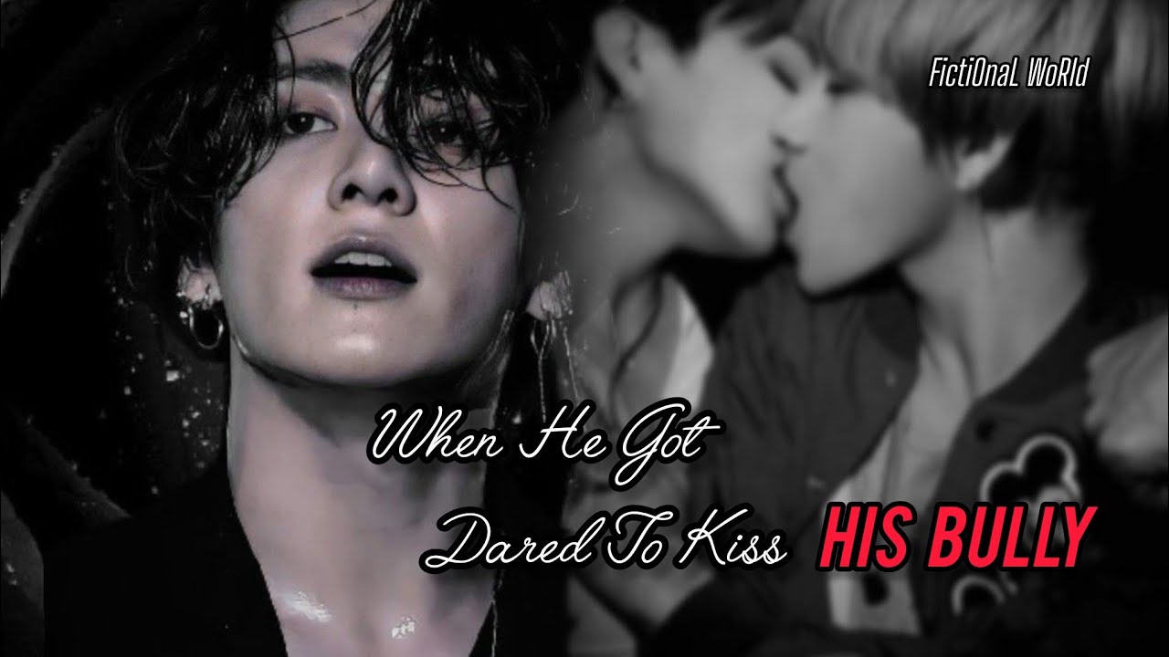 Taekook Oneshot || When He Got Dared To Kiss His Bully ||Top kook [ #taekook #taekookff  #vkookff ]