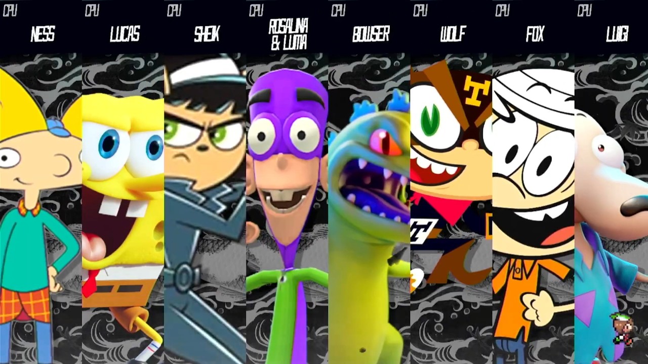 Bikini Bottom Showdown - Requested Smash Bros Battle