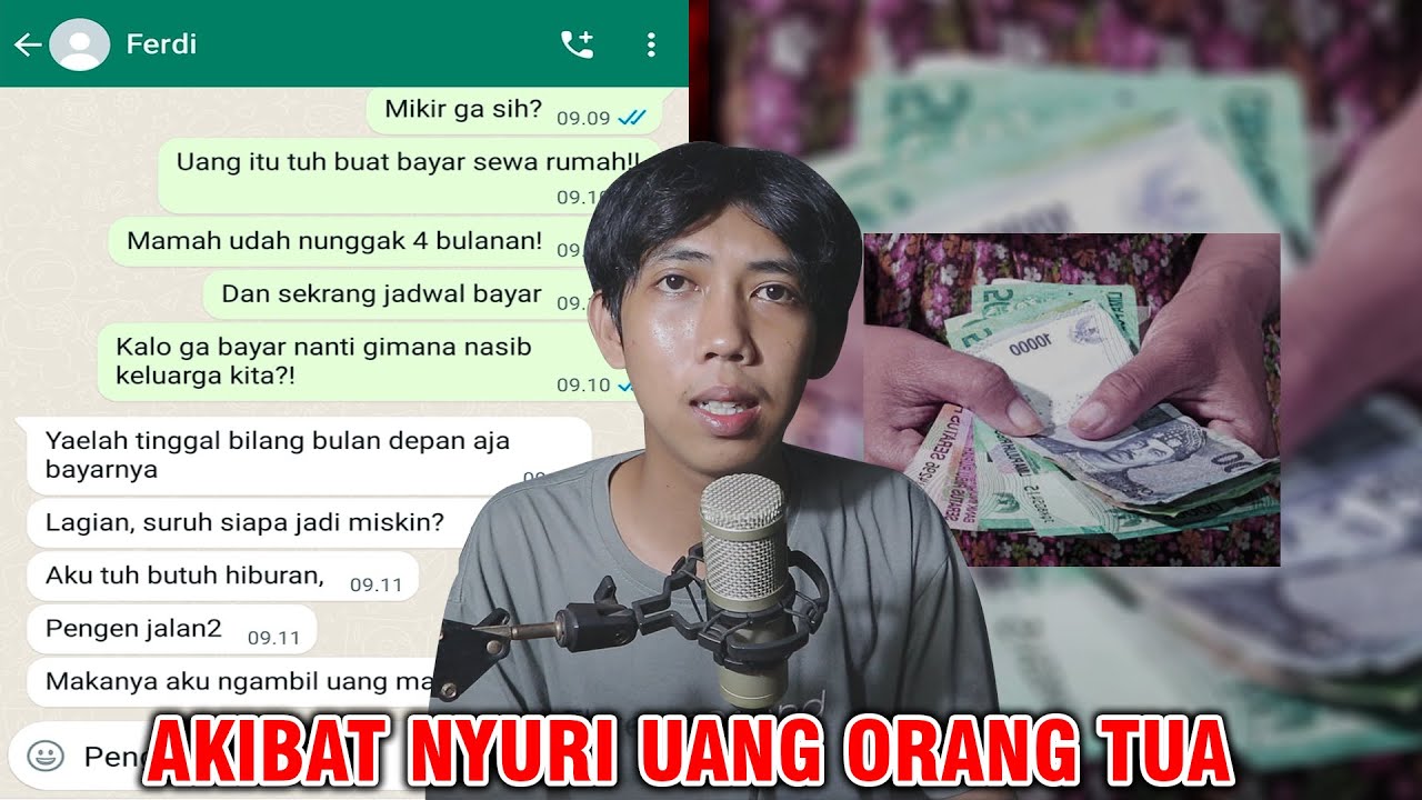 AKIBAT NYURI UANG ORANG TUA! 😱 | CHAT HISTORY HORROR INDONESIA