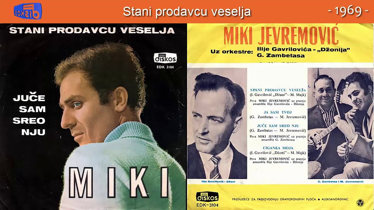 Miki Jevremovic - Stani prodavcu veselja - (Audio 1969)