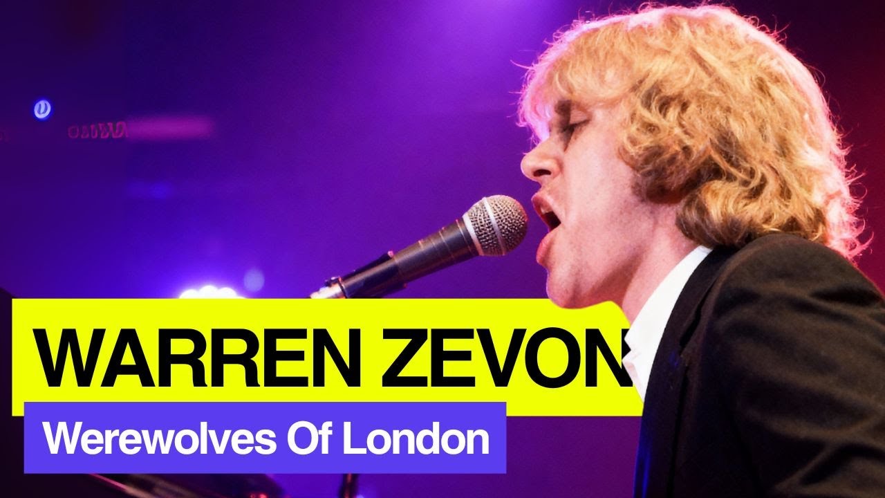 Warren Zevon - Werewolves Of London [HD] | Live at Capitol Theatre (1982)